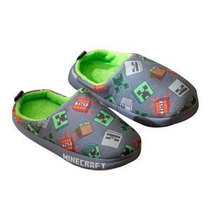 Minecraft Boys Characters Slippers / Gray